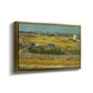 The Harvest, 1888 - Floater Framed Canvas Print