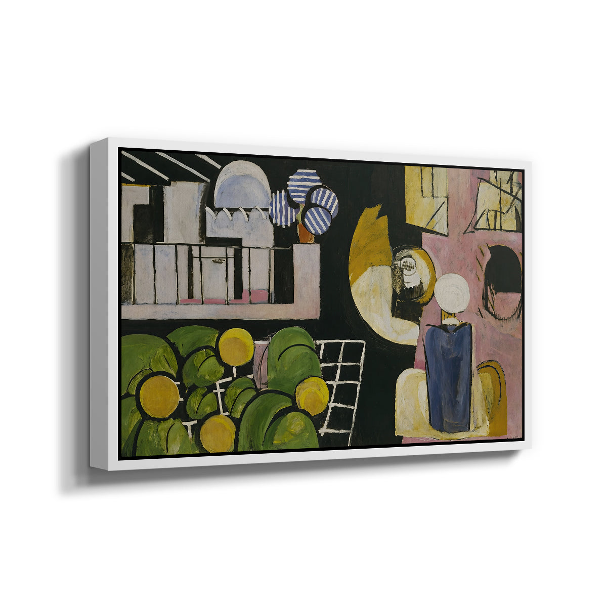 The Moroccans, c. 1915-1916 - Floater Framed Canvas Print