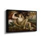 Mars, Venus and Cupid, c. 1530 - Floater Framed Canvas Print
