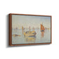 Concarneau, Quiet Morning, Opus 219, 1891 - Floater Framed Canvas Print