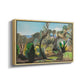 Landscape near Nice, c. 1918 - Floater Framed Canvas Print