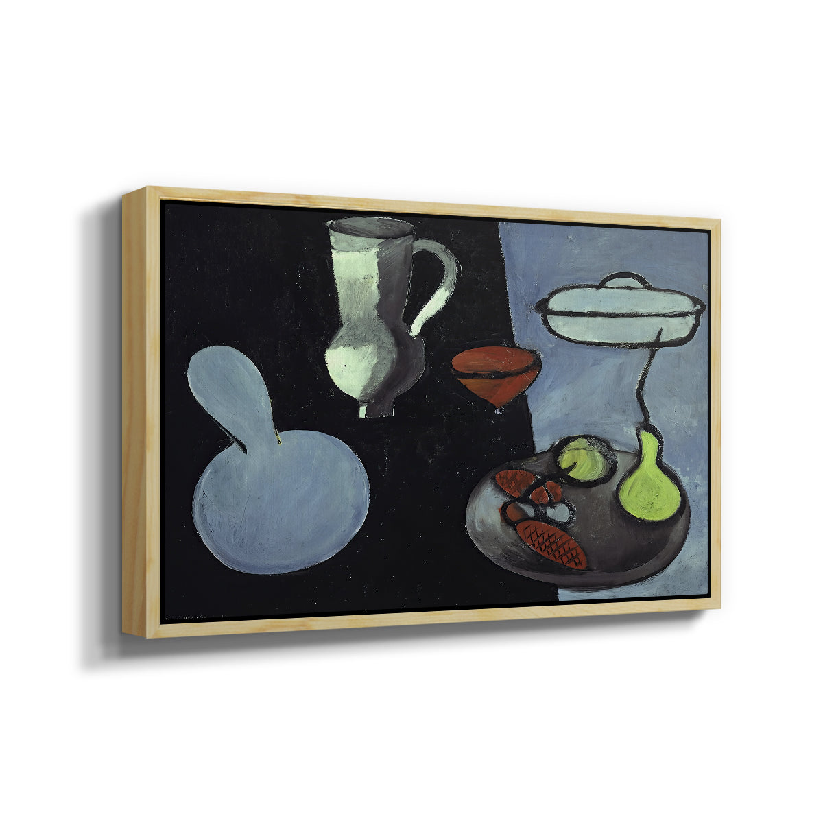 The Gourds (Les coloquintes), 1916 - Floater Framed Canvas Print