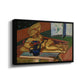 Sculpture and Persian Vase (The Bronze Figure), 1908 - Floater Framed Canvas Print