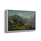 Balestrand, 1848 - Floater Framed Canvas Print