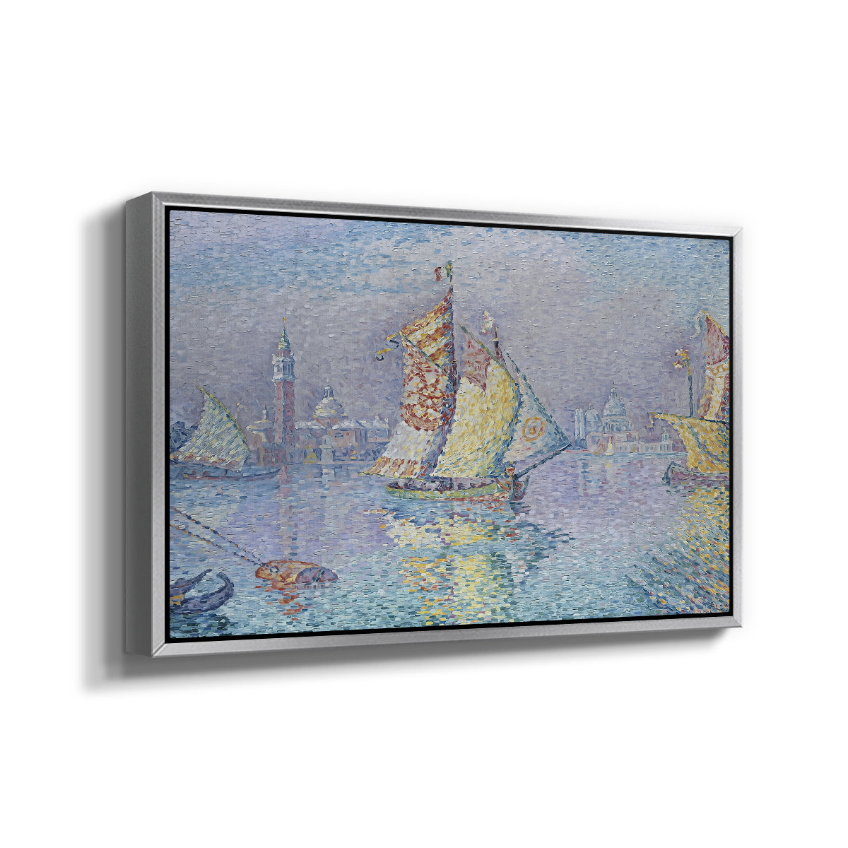 Venice, the Yellow Sail, 1904 - Floater Framed Canvas Print