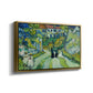 Stairway at Auvers, 1890 - Floater Framed Canvas Print
