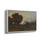 Sunset on the Allier (Soleil couchant sur l'Allier), 1904 - Floater Framed Canvas Print