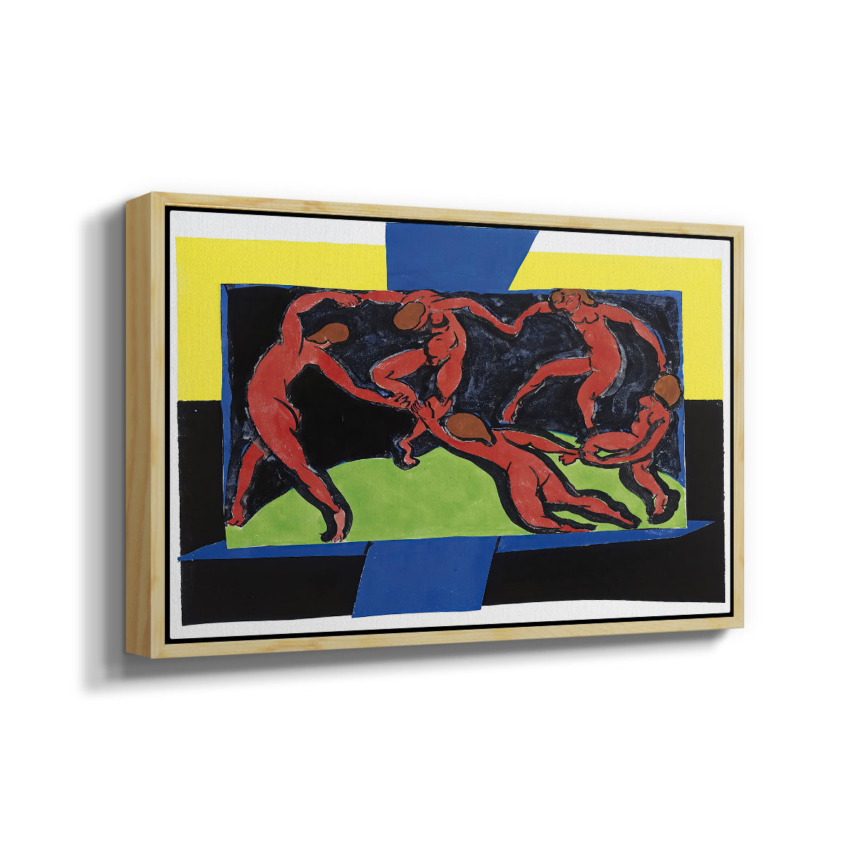 The Dance (La Danse), 1939 - Floater Framed Canvas Print