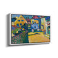 Green Lane in Murnau, 1909 - Floater Framed Canvas Print
