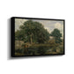Forest of Fontainebleau, 1846 - Floater Framed Canvas Print