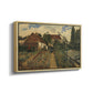 Garden of a Florist (The Flower Garden), 1864 - Floater Framed Canvas Print