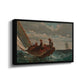 Breezing Up (A Fair Wind), 1873-1876 - Floater Framed Canvas Print