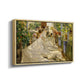 Sewing the Sail, 1896 - Floater Framed Canvas Print
