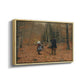 The Woodman and his Children, 1886 - Floater Framed Canvas Print
