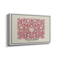 Examples of Chinese Ornament, Pl. XCV (Morris Inspired), 1867 - Floater Framed Canvas Print