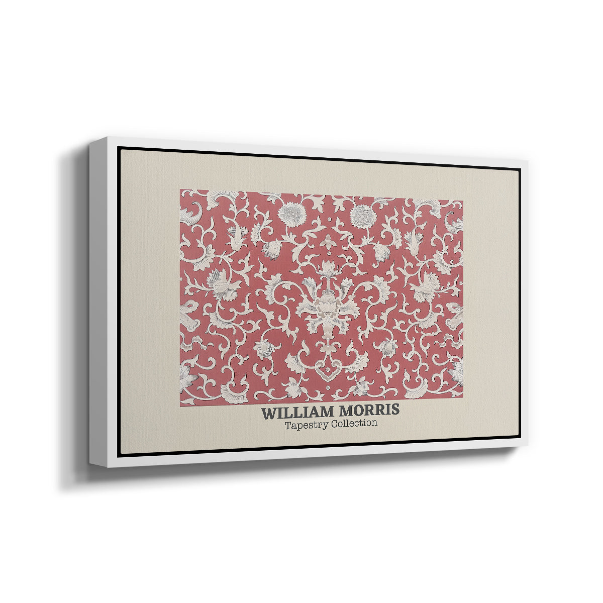 Examples of Chinese Ornament, Pl. XCV (Morris Inspired), 1867 - Floater Framed Canvas Print