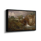 Parham Mill, Gillingham, 1826 - Floater Framed Canvas Print