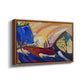 Painting with Troika, 1911 - Floater Framed Canvas Print