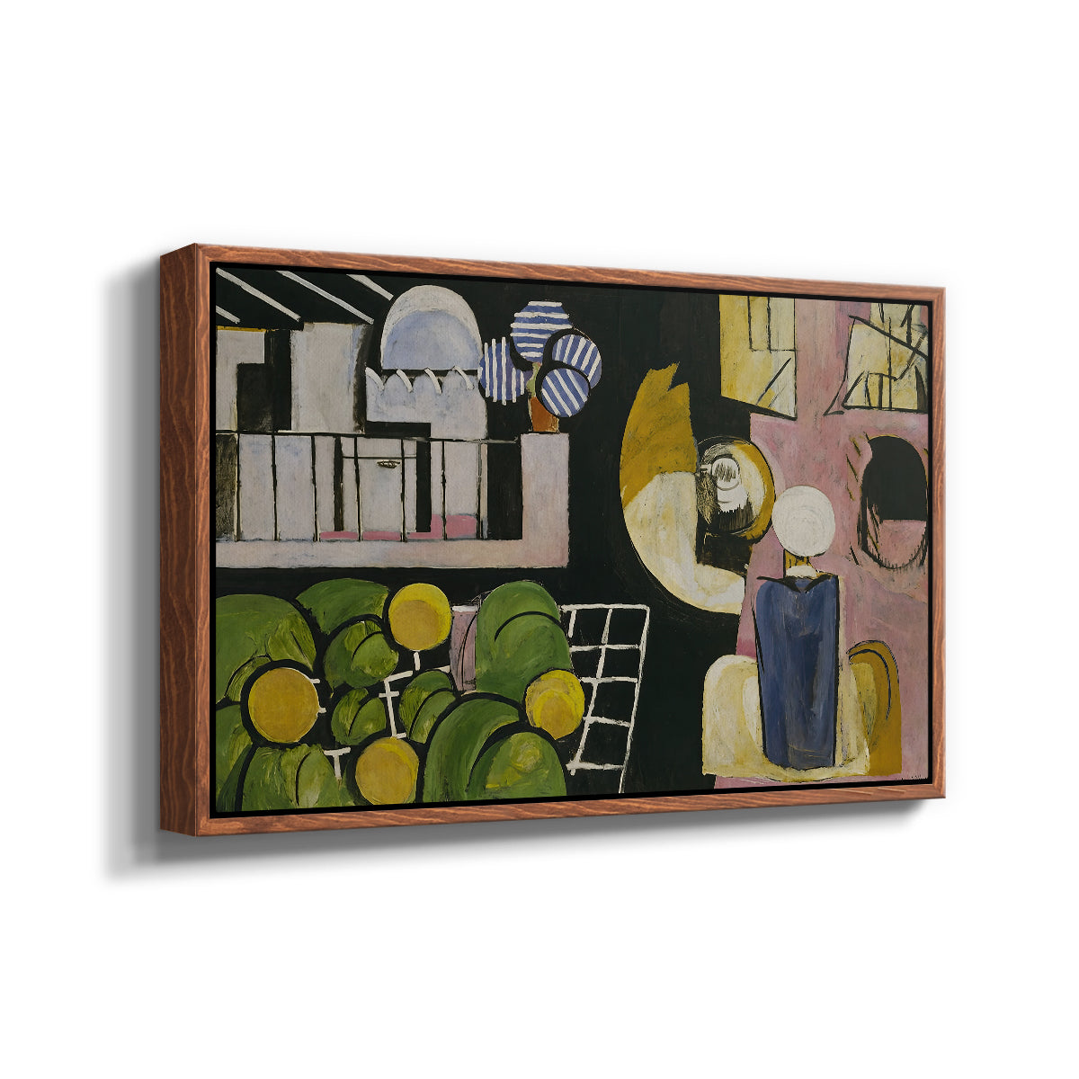 The Moroccans, c. 1915-1916 - Floater Framed Canvas Print