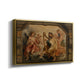King David Playing the Harp, c. 1627-1628 - Floater Framed Canvas Print