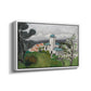 The Blue Villa (La Villa Bleue), c. 1918 - Floater Framed Canvas Print