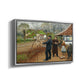L. A. Ring Painting near Aasum Smithy, 1893 - Floater Framed Canvas Print