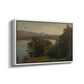 View of the Mondsee, 1870 - Floater Framed Canvas Print