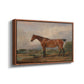 A Hunter in a Landscape, c. 1810 - Floater Framed Canvas Print