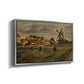 The Potato Harvest, c. 1875 - Floater Framed Canvas Print
