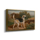 Ravager, One of the Lambton Hounds, 1835 - Floater Framed Canvas Print