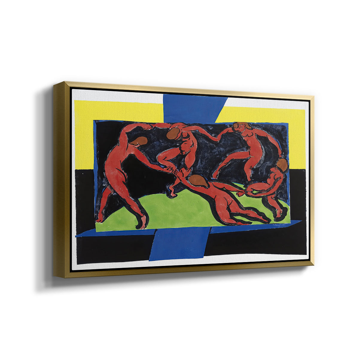 The Dance (La Danse), 1939 - Floater Framed Canvas Print