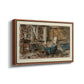 Cabinet de Flaubert à Croisset, 1874 - Floater Framed Canvas Print