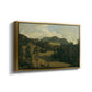 Landscape near Miesenbach, c. 1830 - Floater Framed Canvas Print