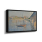 Le Clipper, Asnières, 1887 - Floater Framed Canvas Print