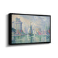 The Green Towers (Les tours vertes, la Rochelle), 1913 - Floater Framed Canvas Print