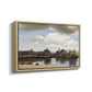 View of Delft, c. 1660-1661 - Floater Framed Canvas Print