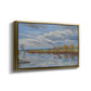 The Banks of the River Seine, 1893 - Floater Framed Canvas Print
