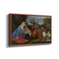 The Holy Family with a Shepherd, c. 1510 - Floater Framed Canvas Print