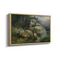 Eagles and Dying Stag on a Lakeshore, 1836 - Floater Framed Canvas Print