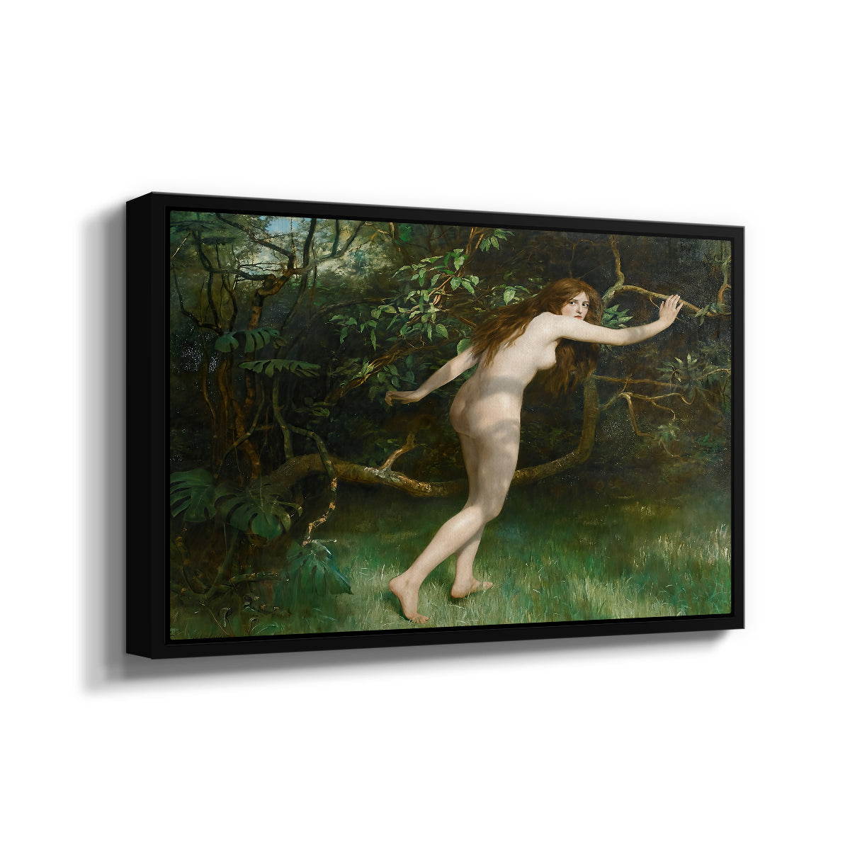 Eve, 1911 - Floater Framed Canvas Print