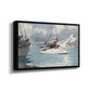 Fishing Boats, Key West, 1903 - Floater Framed Canvas Print