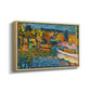 Study for Autumn Landscape with Boats, 1908 - Floater Framed Canvas Print