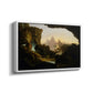 The Subsiding of the Waters of the Deluge, 1829 - Floater Framed Canvas Print