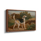 Ravager, One of the Lambton Hounds, 1835 - Floater Framed Canvas Print