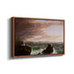Views Across Frenchman's Bay from Mt. Desert Island, After a Squall, 1845 - Floater Framed Canvas Print