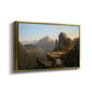 Scene from “The Last of the Mohicans”, 1827 - Floater Framed Canvas Print