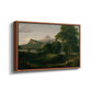 The Course of Empire: The Arcadian or Pastoral State, 1834 - Floater Framed Canvas Print