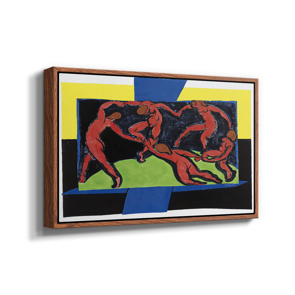 The Dance (La Danse), 1939 - Floater Framed Canvas Print