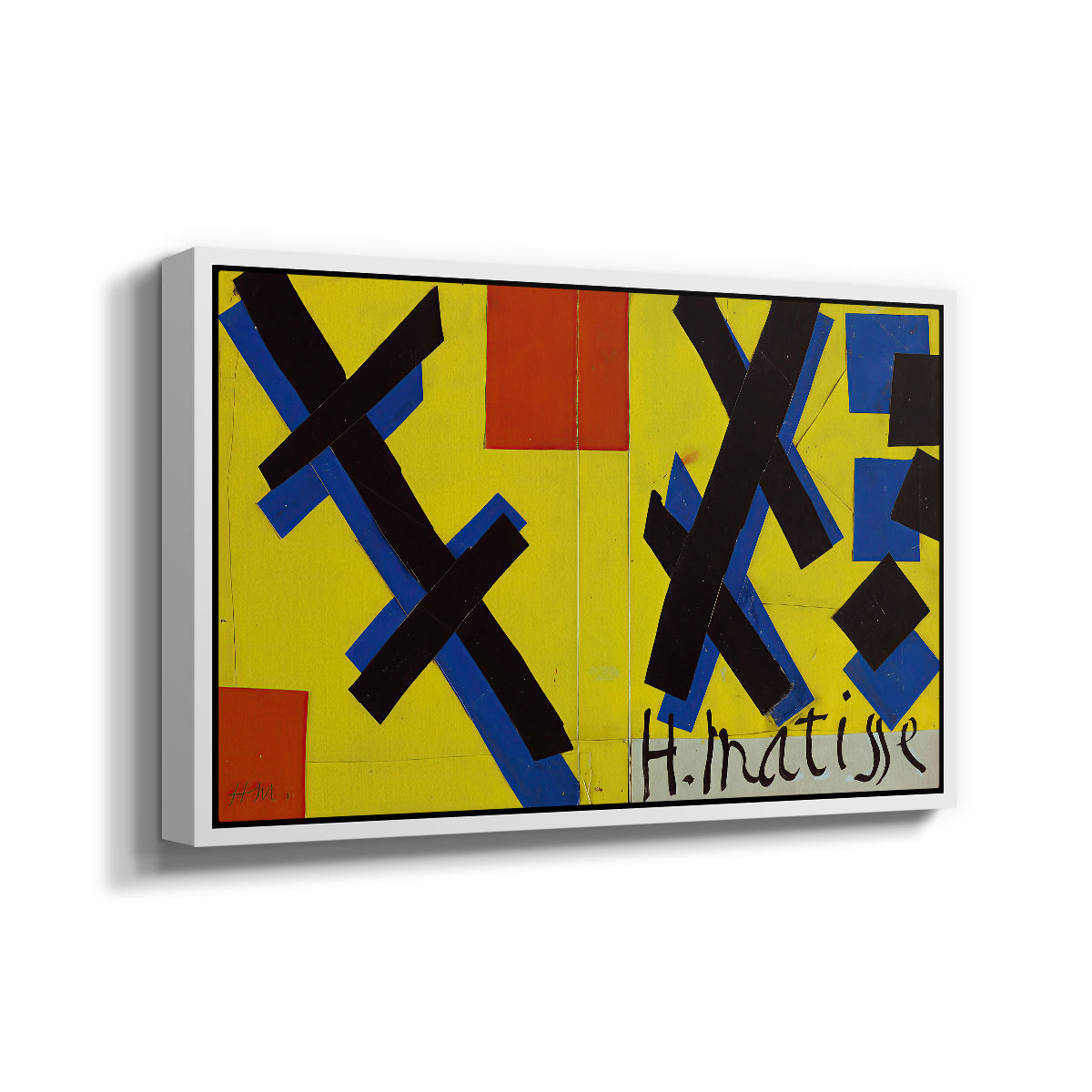 Cover Design for Matisse: His Art and His Public, 1951 - Floater Framed Canvas Print