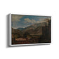 Bonneville, Savoy, 1803 - Floater Framed Canvas Print